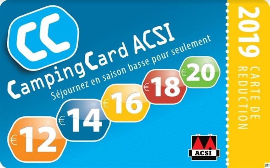 Order CampingCard ACSI  Camp for less in the low season